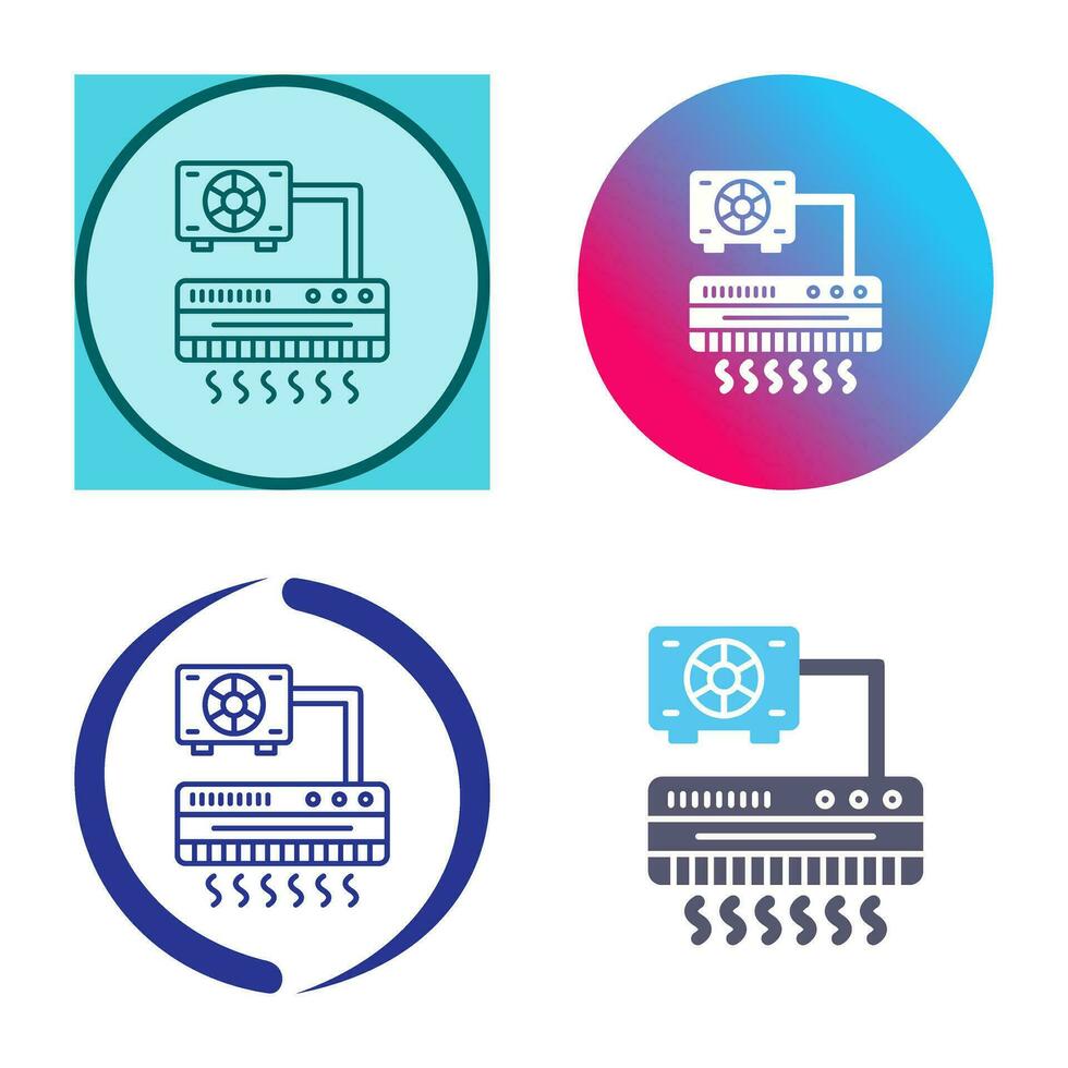 airconditioner vector pictogram