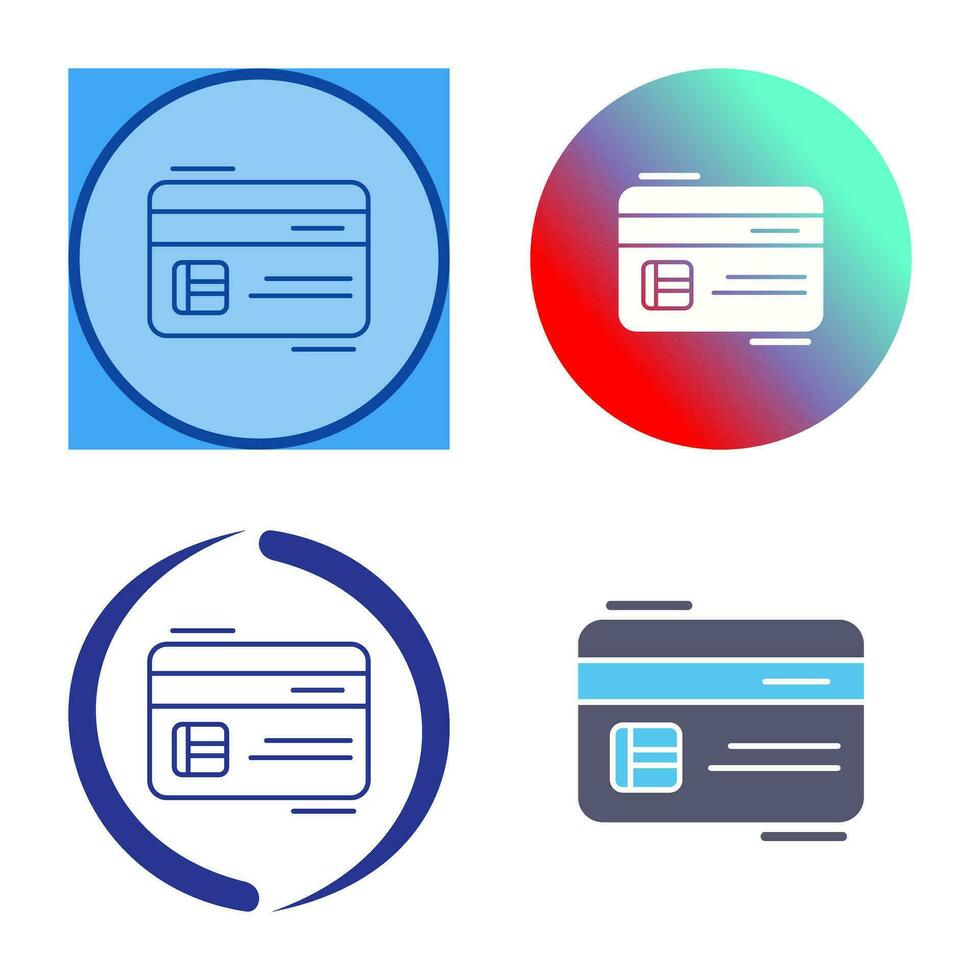 creditcard vector pictogram