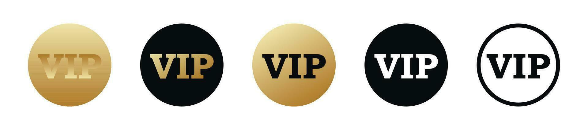 vip gebruiker token icoon. premie lid vector