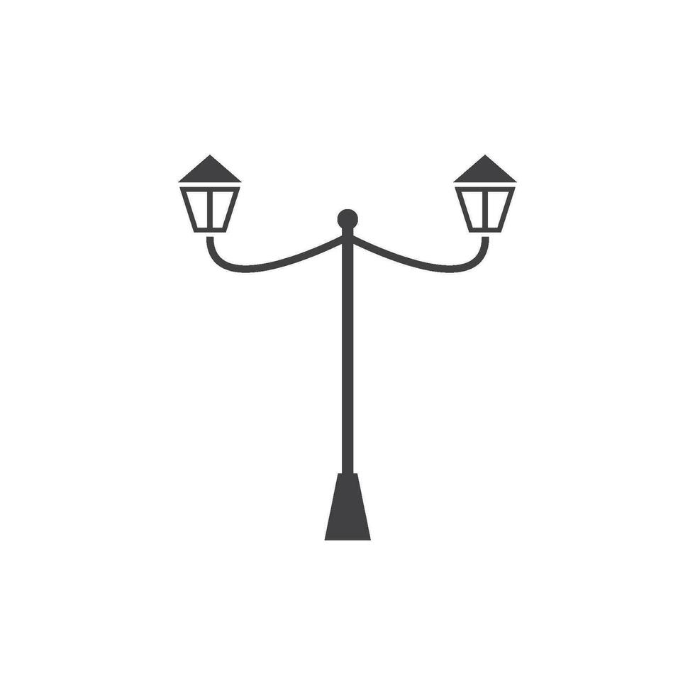 tuin lamp icoon vector