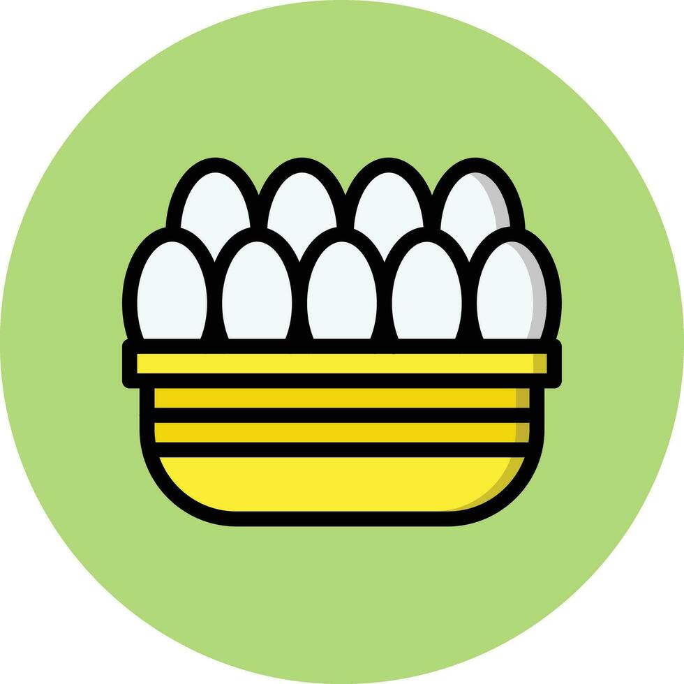 eieren vector icoon ontwerp illustratie