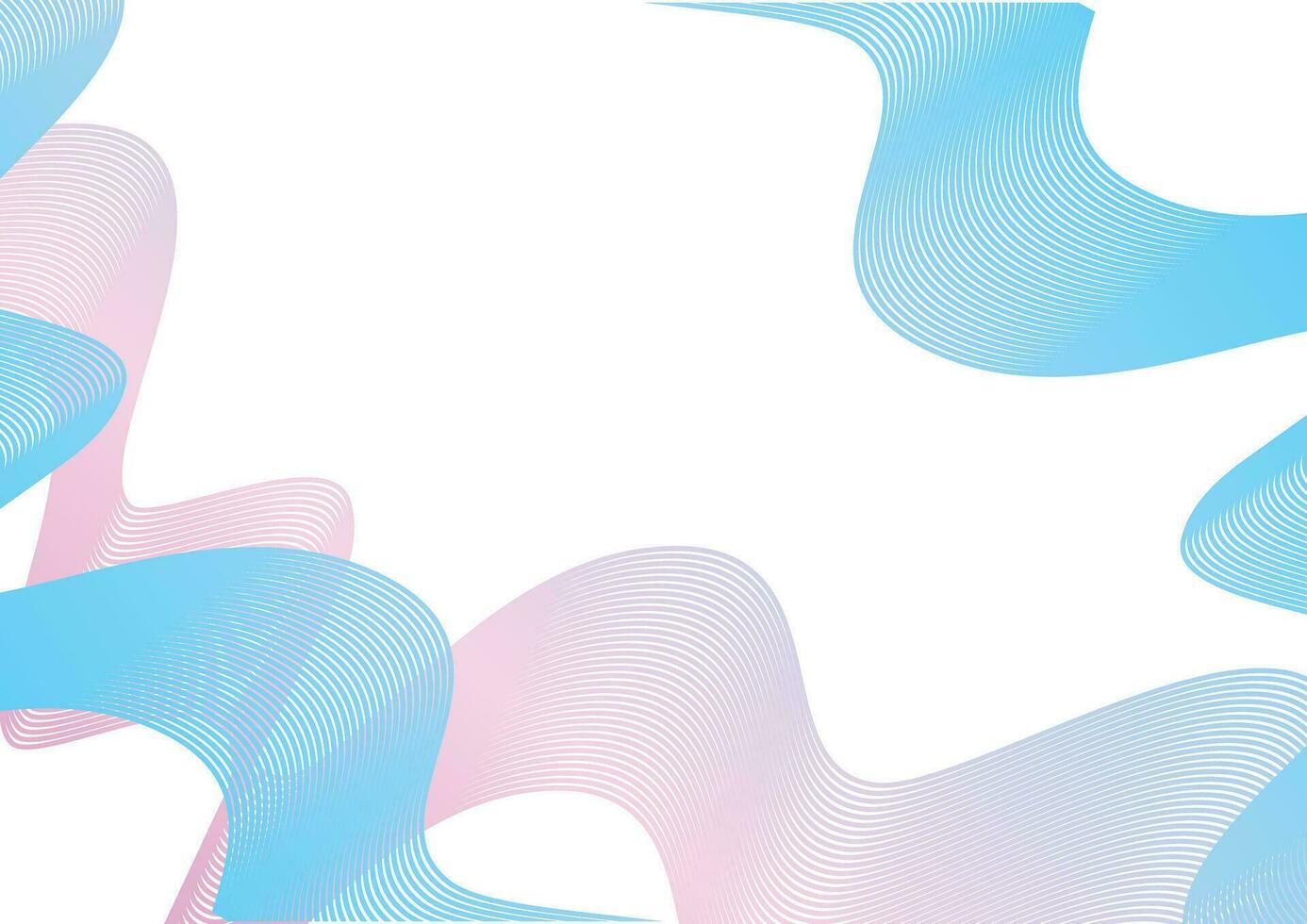 abstract kleurrijk lijnen golvend achtergrond vector