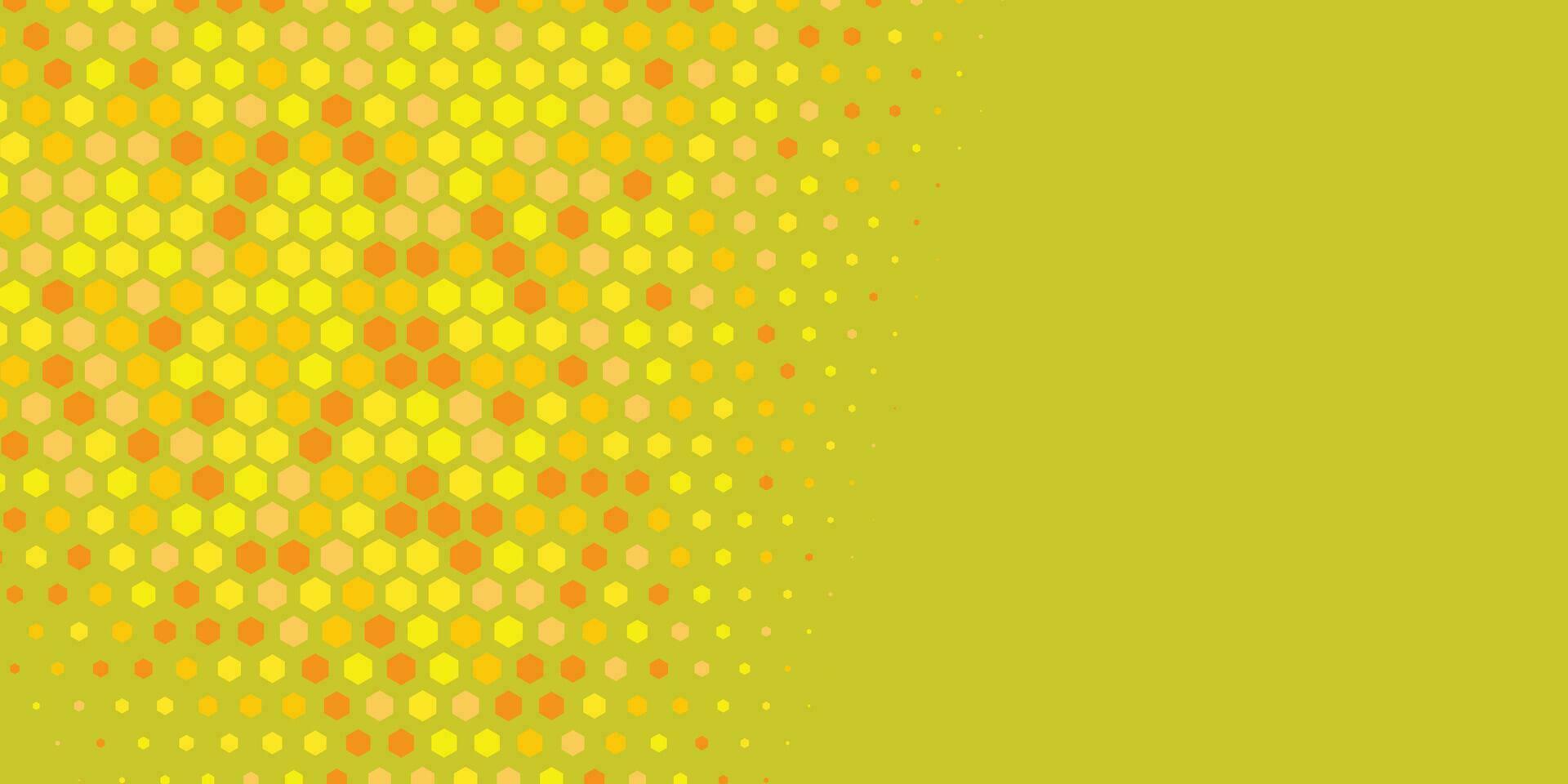 meetkundig abstract zeshoek twee kleur achtergrond vector