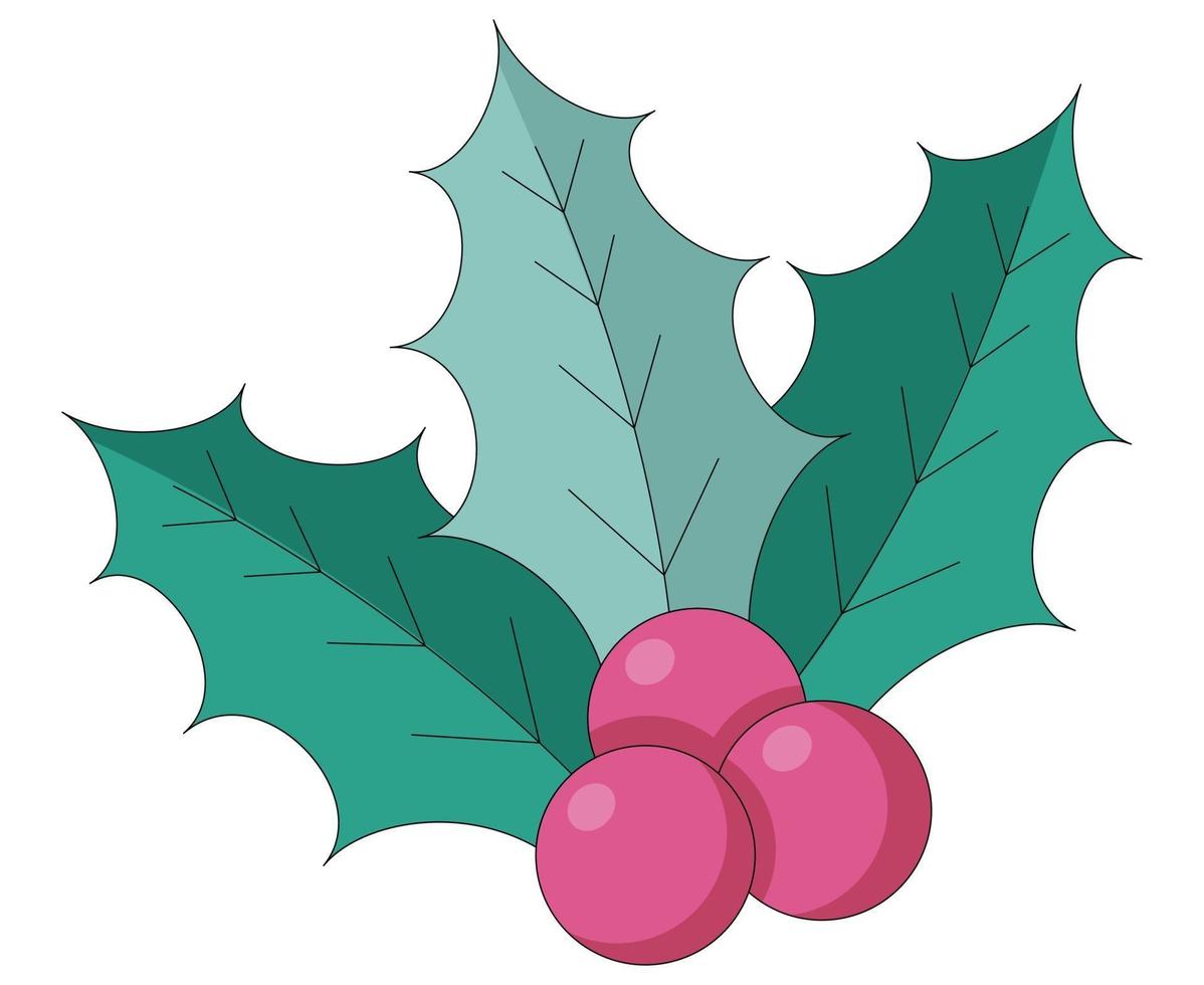 platte stijlicoon van kerstspullen voor gezellig thuis vieren. vector