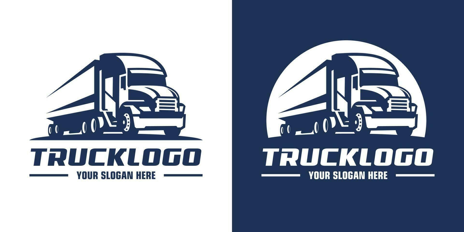 vrachtwagen logo vector