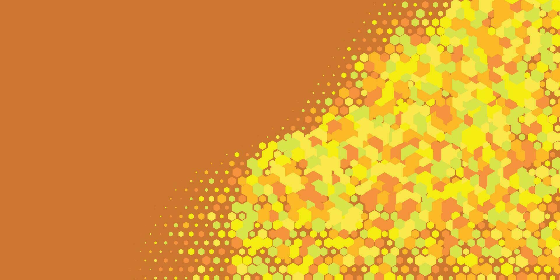 meetkundig abstract zeshoek multi kleur achtergrond vector