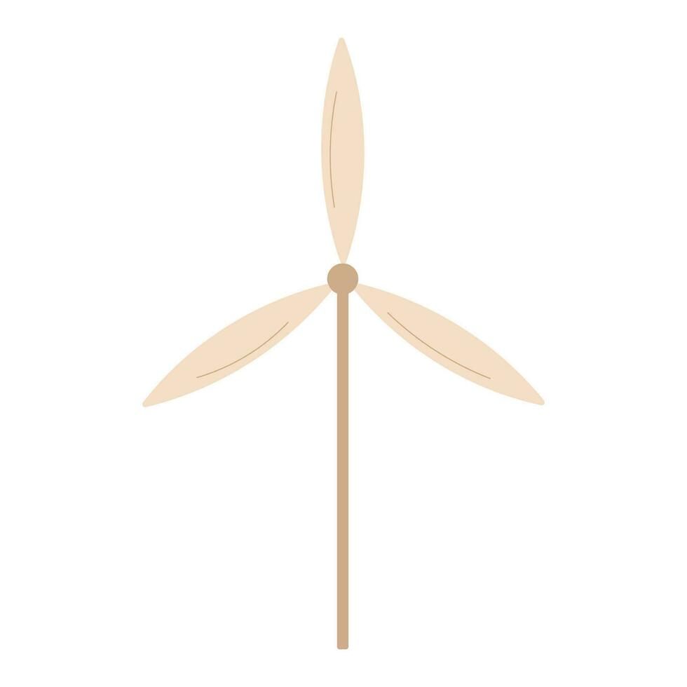 wind generator besparing groen eco icoon element vector