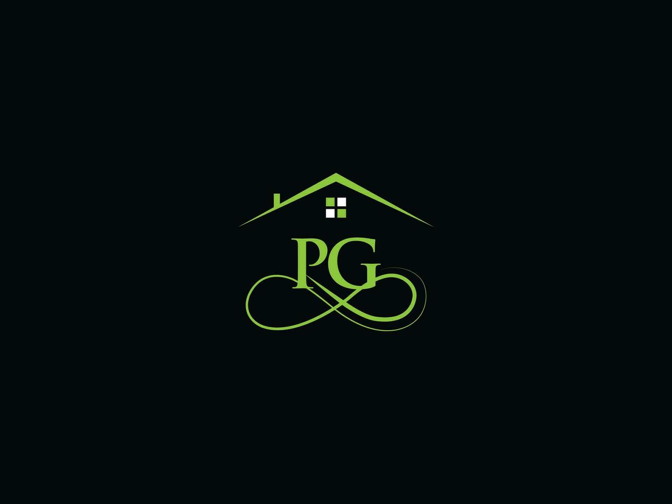 gebouw pag luxe logo, echt landgoed pag logo icoon vector voor u bedrijf