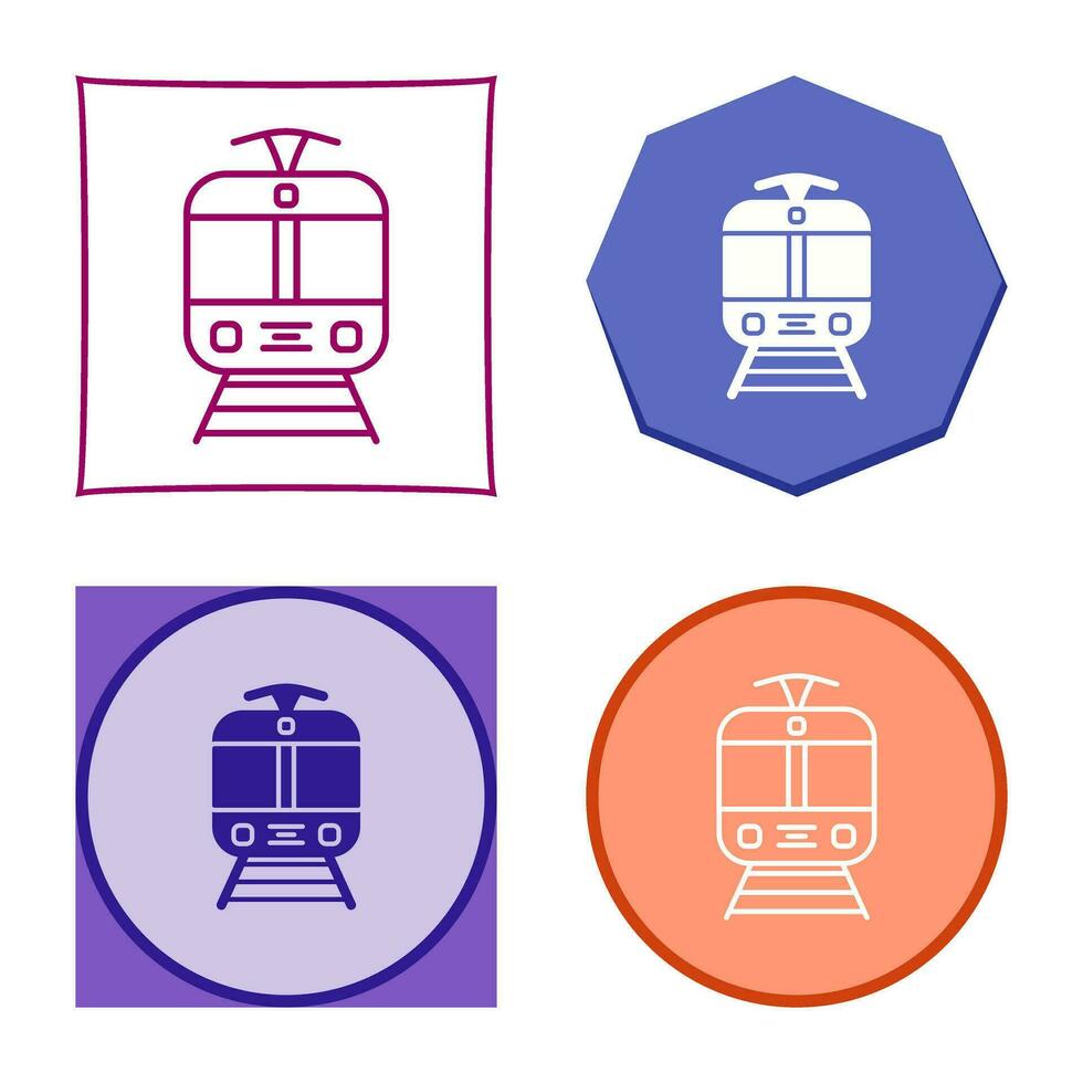 tram vector icoon