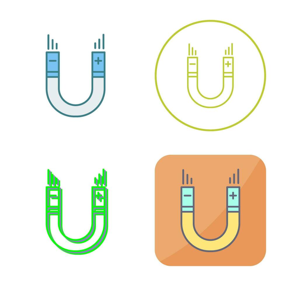 magneet vector pictogram