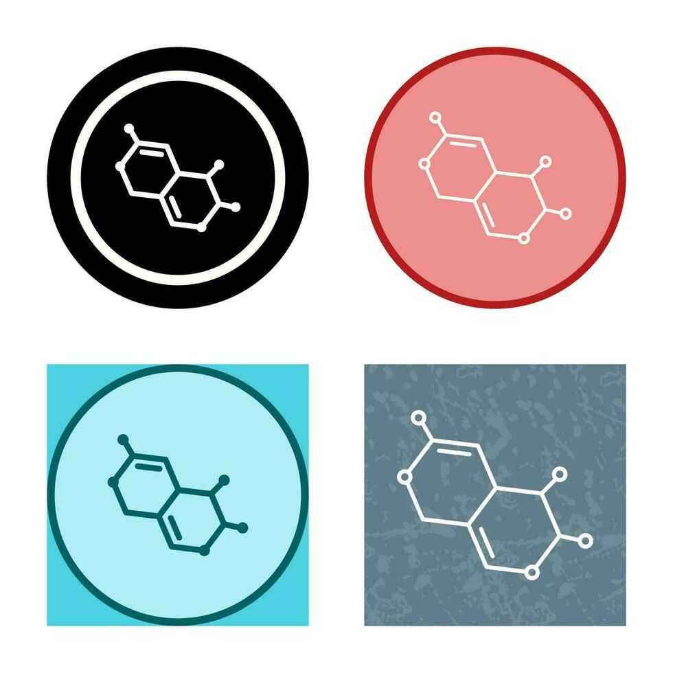 molecuul vector pictogram