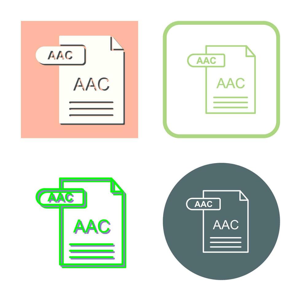 aac vector icoon