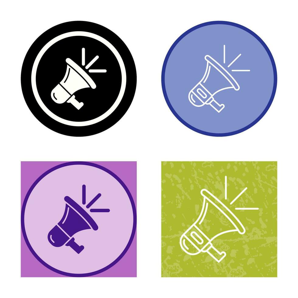 megafoon vector pictogram