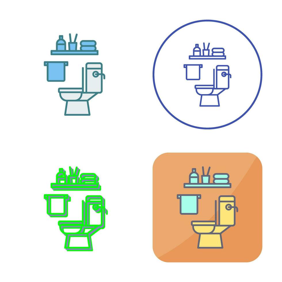 toilet vector pictogram