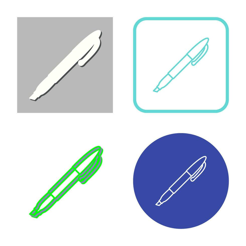 markeerstift vector icoon