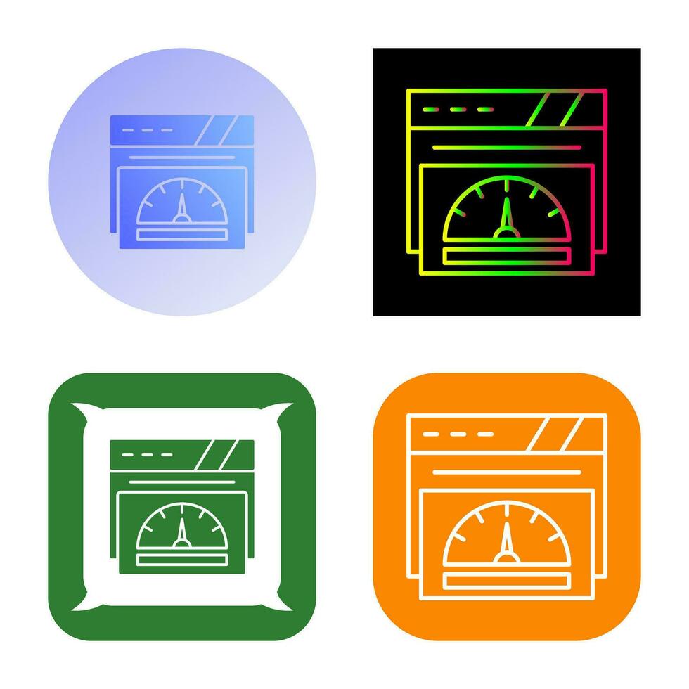 snelheidsmeter vector icoon