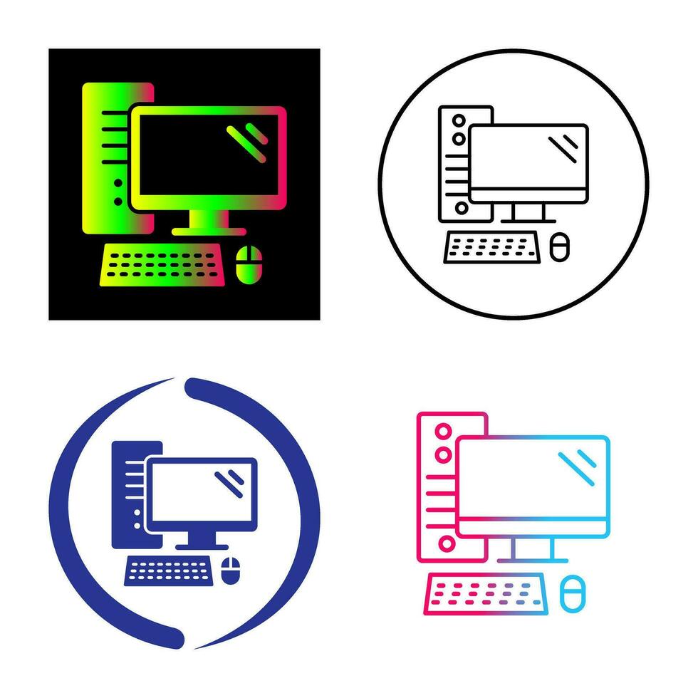 computer vector pictogram