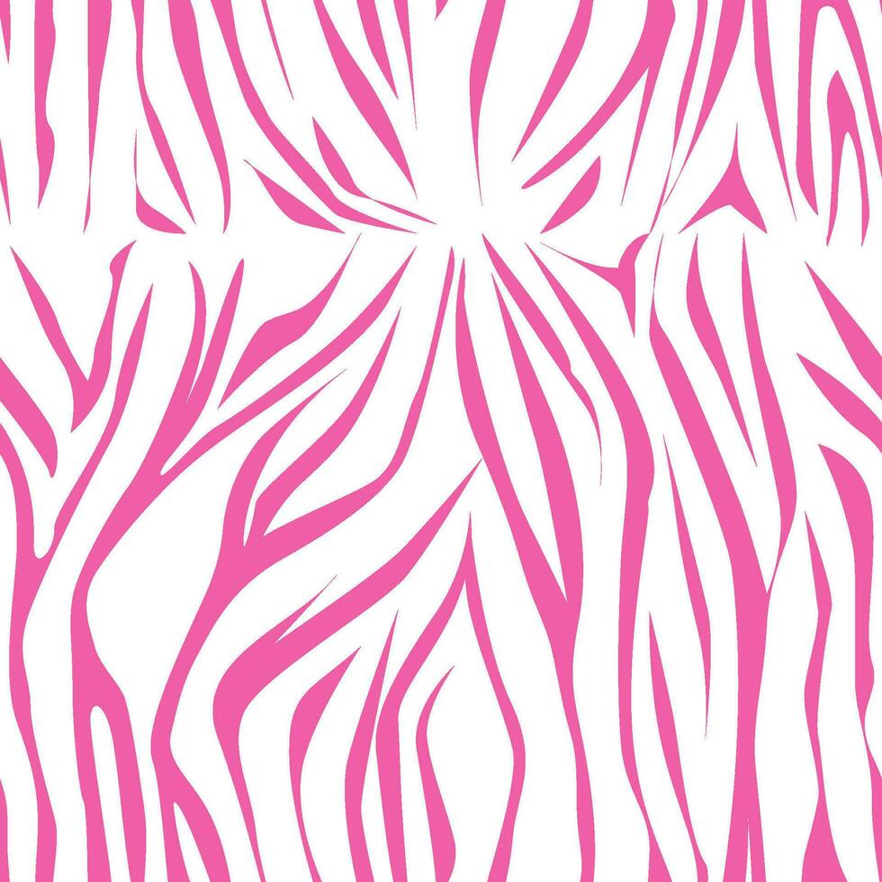 naadloos patroon, dier afdrukken, zebra, roze afdrukken. kan worden gebruikt voor stoffen en andere ontwerpen vector