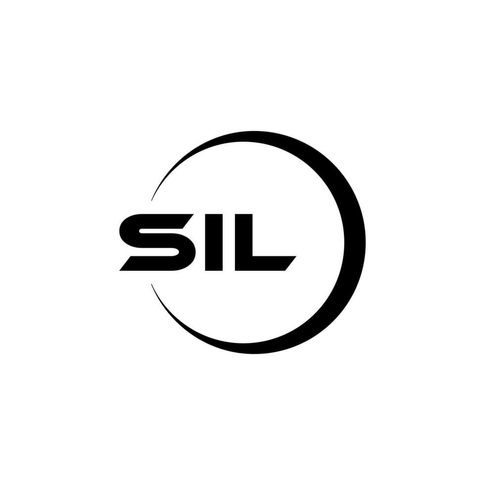 sil brief logo ontwerp, inspiratie voor een uniek identiteit. modern elegantie en creatief ontwerp. watermerk uw succes met de opvallend deze logo. vector