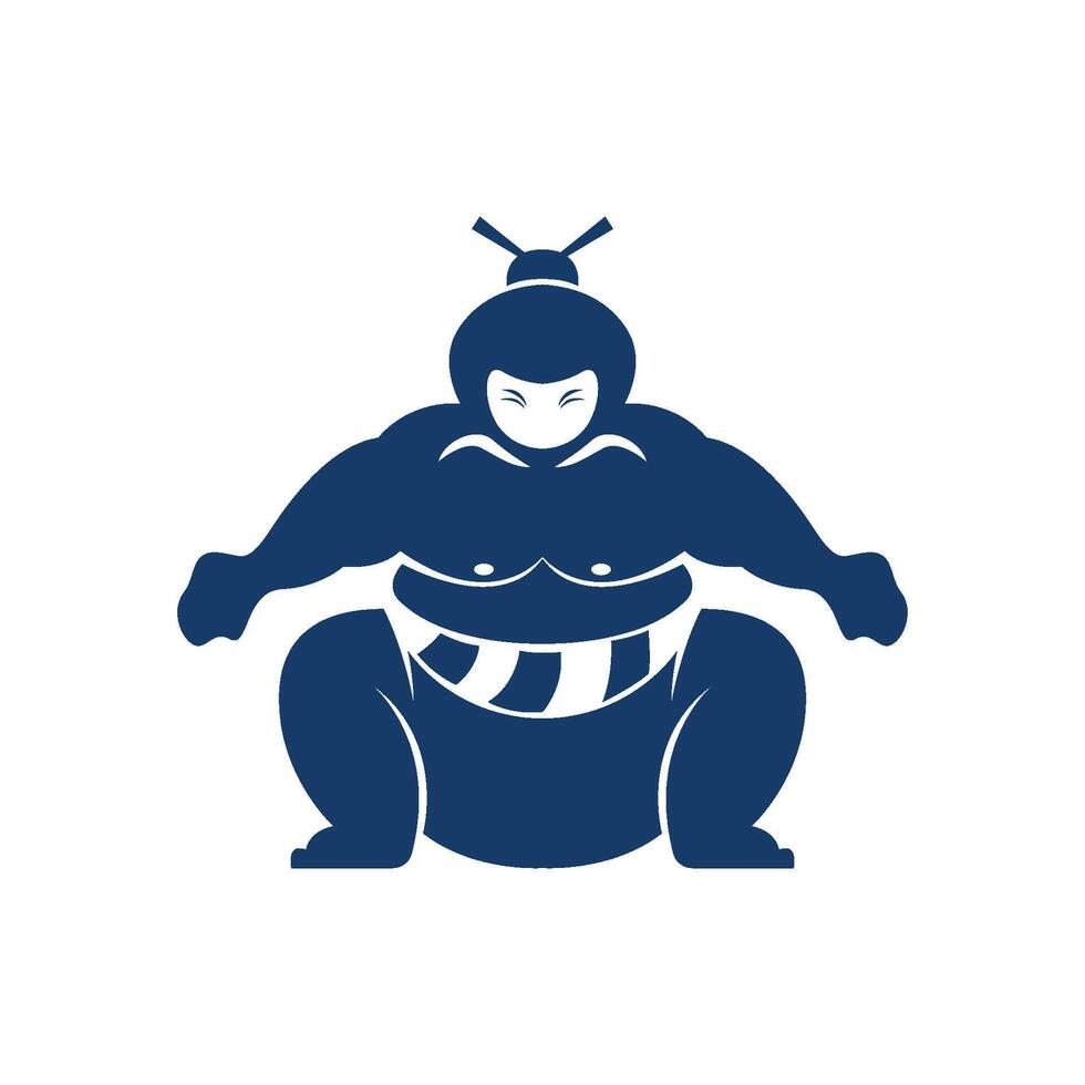 sumo logo icoon ontwerp vector