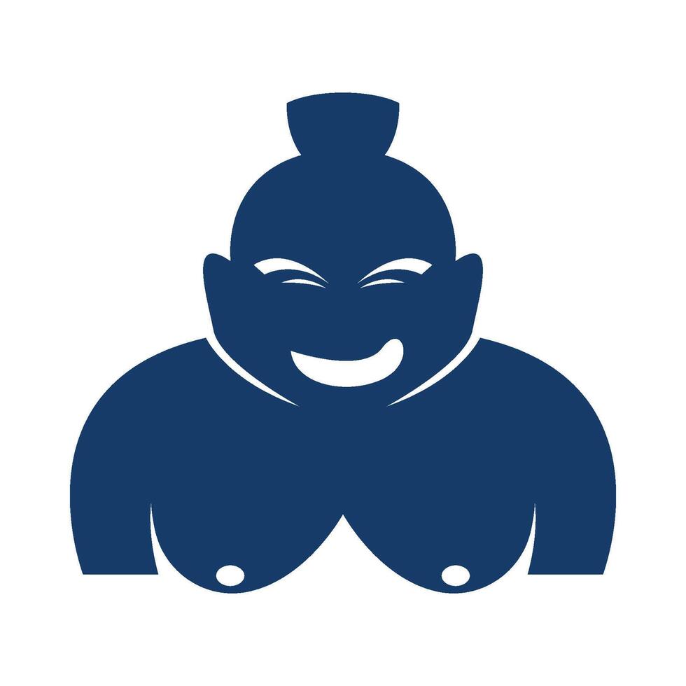 sumo logo icoon ontwerp vector
