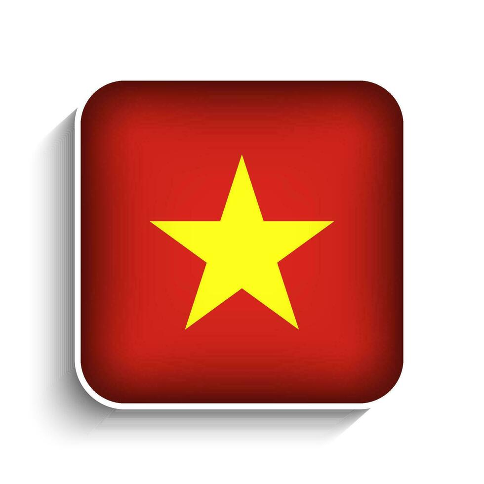 vector plein Vietnam vlag icoon