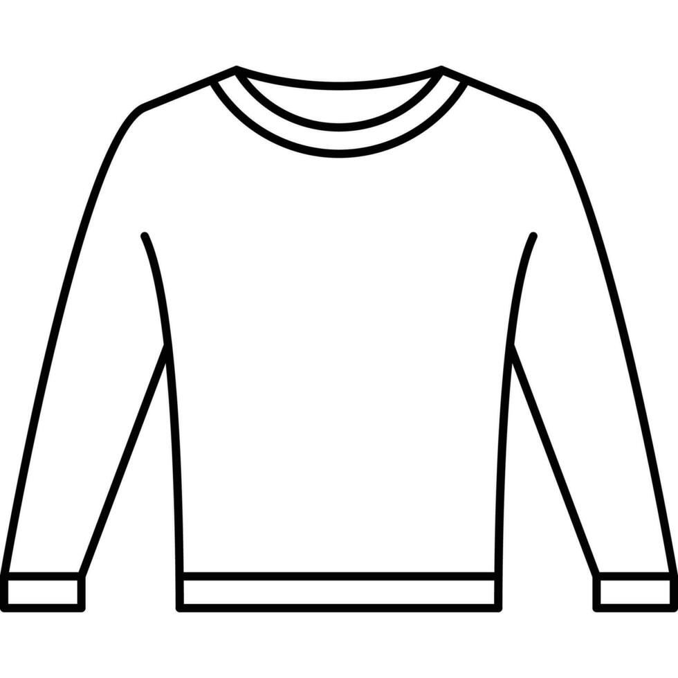 kleding lijn icoon. minimaal vector illustraties. gemakkelijk schets tekens voor mode toepassing