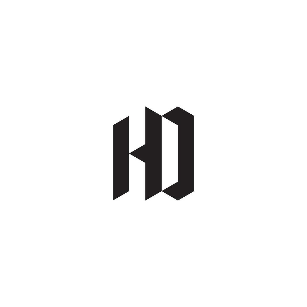 hd meetkundig en futuristische concept hoog kwaliteit logo ontwerp vector