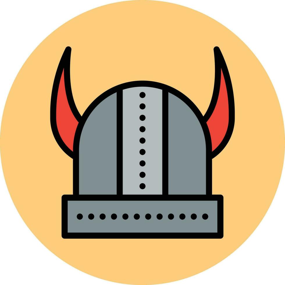 viking helm vector icoon ontwerp illustratie