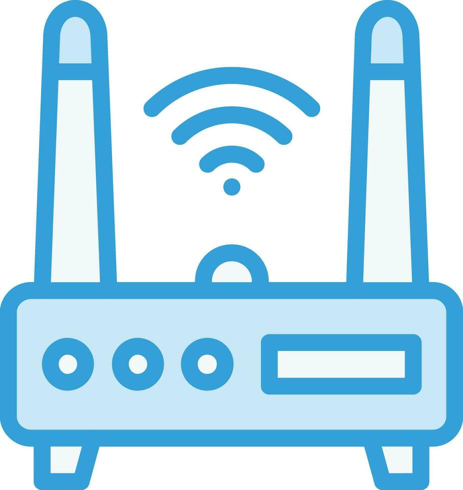 Wifi router vector icoon ontwerp illustratie