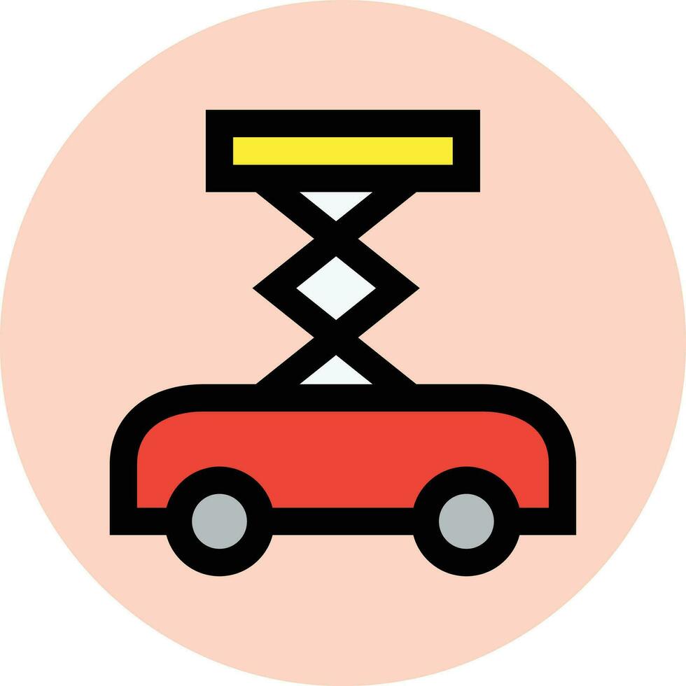 auto jack vector icoon ontwerp illustratie