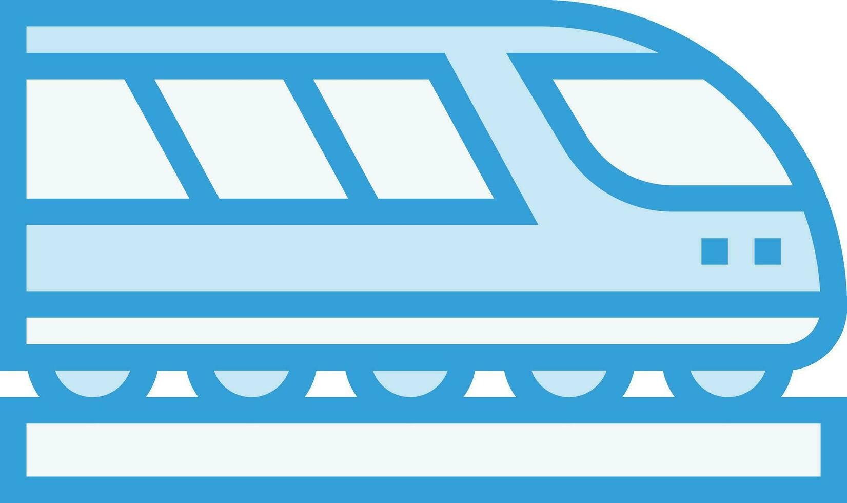 trein vector pictogram ontwerp illustratie