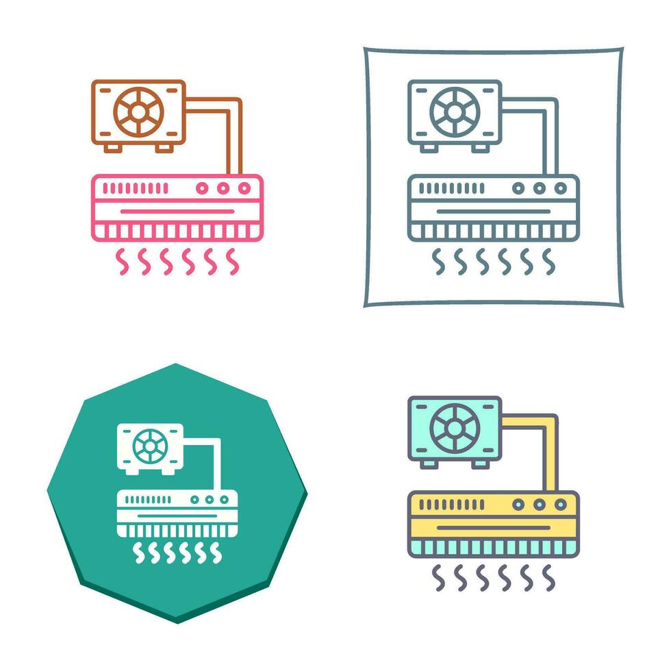 airconditioner vector pictogram