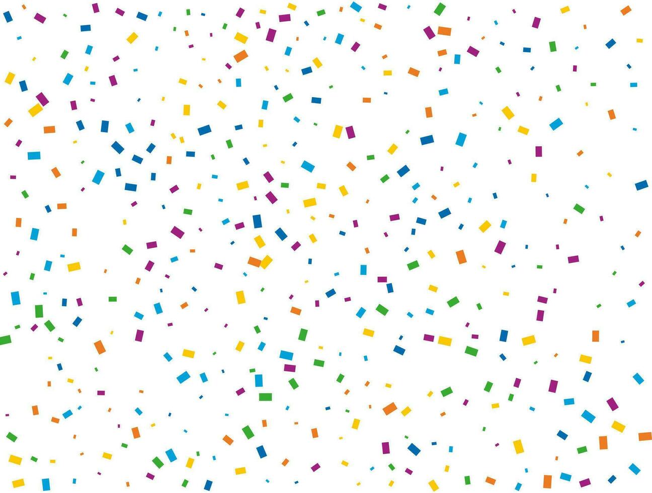 vakantie rechthoekig confetti. licht regenboog schitteren confetti achtergrond. gekleurde feestelijk textuur. vector