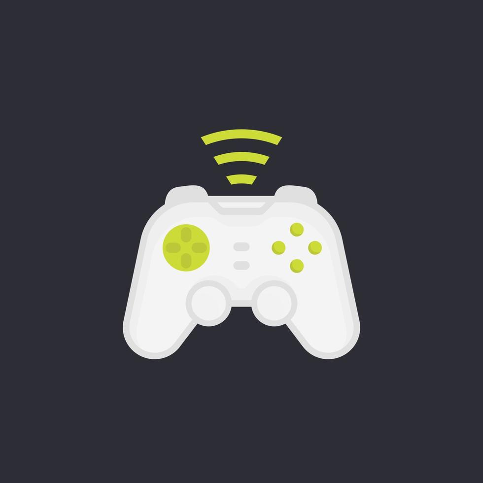 gamepad, draadloze gamecontroller vector