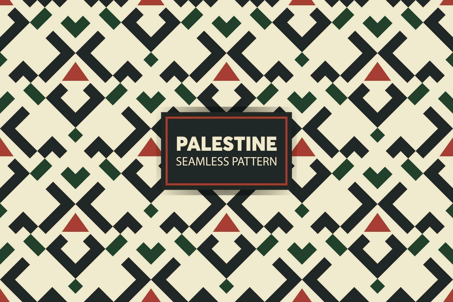 gemakkelijk Palestijn borduurwerk patroon achtergrond. Super goed voor presentaties en dia's. vector het dossier.