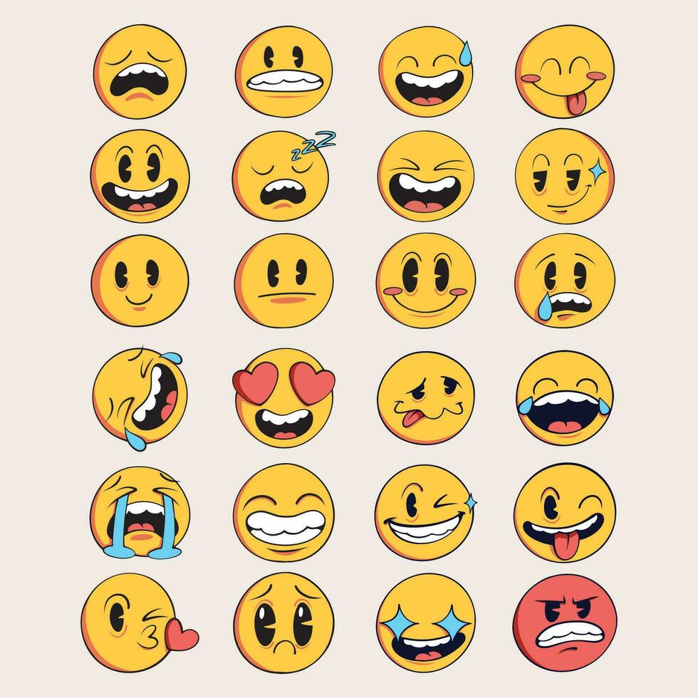 emoticon Bedrijfsmiddel ontwerp vector kunst