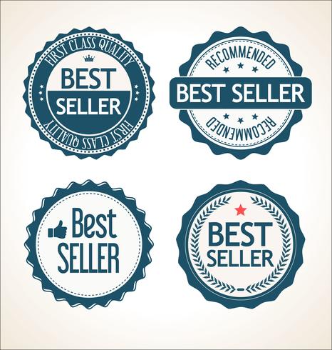 Bestseller retro vintage badge en labels-collectie vector