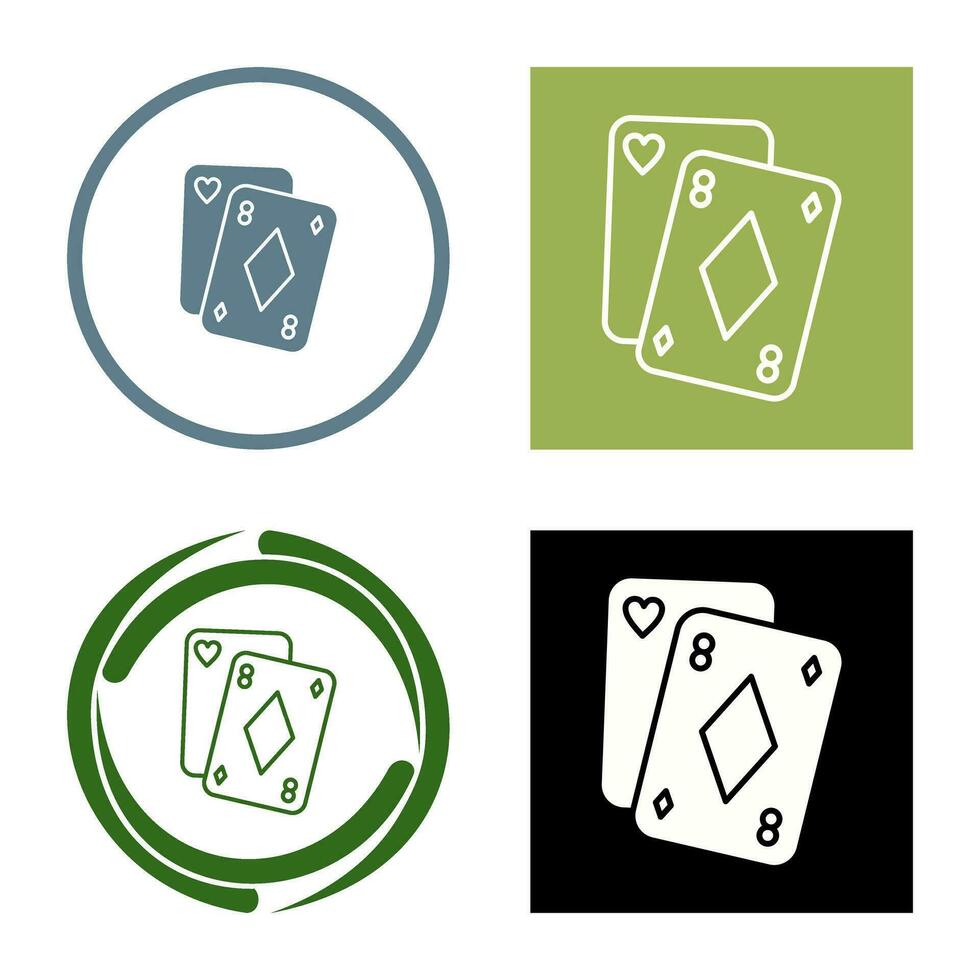 poker vector icoon