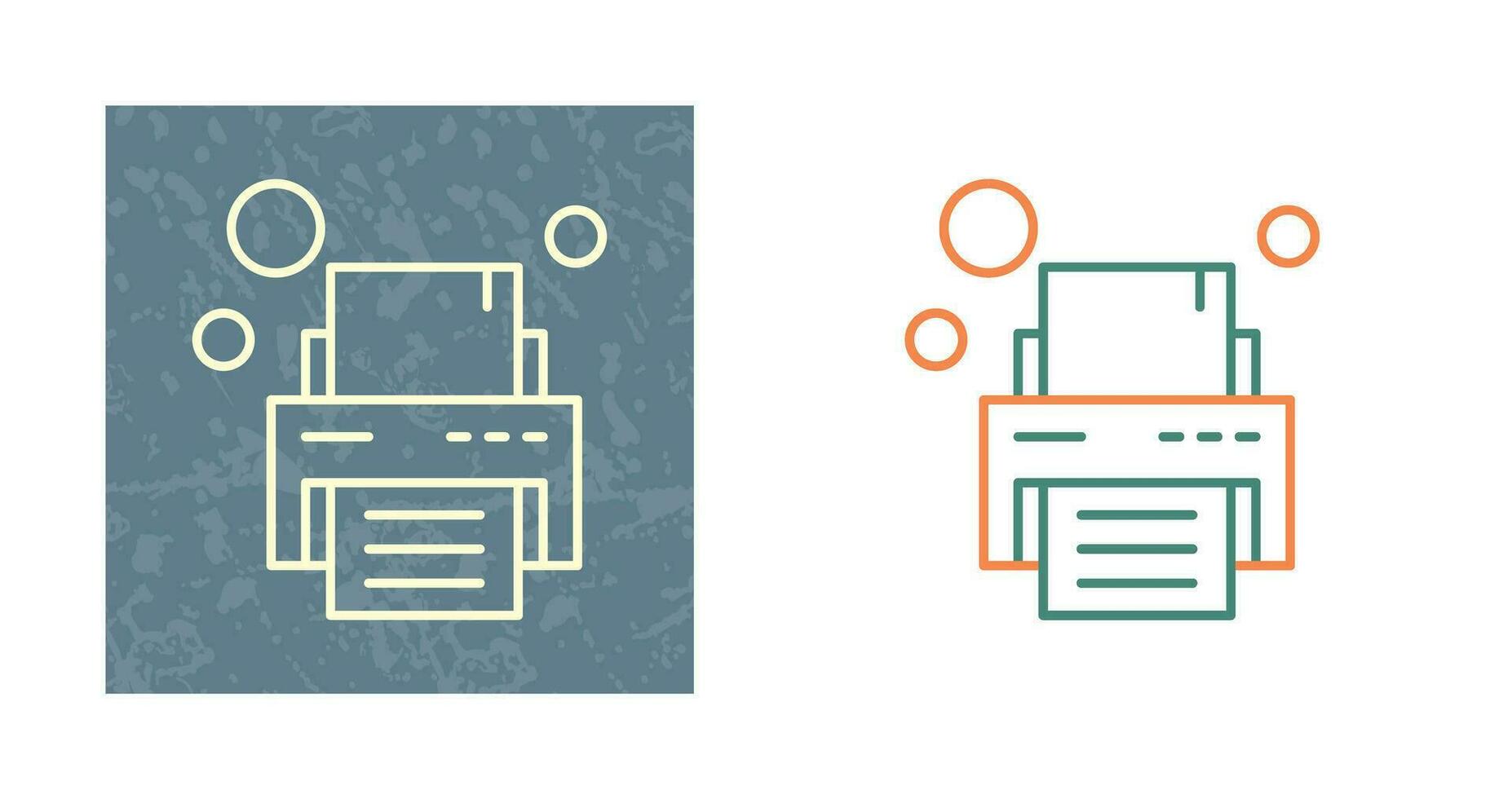 printer vector pictogram