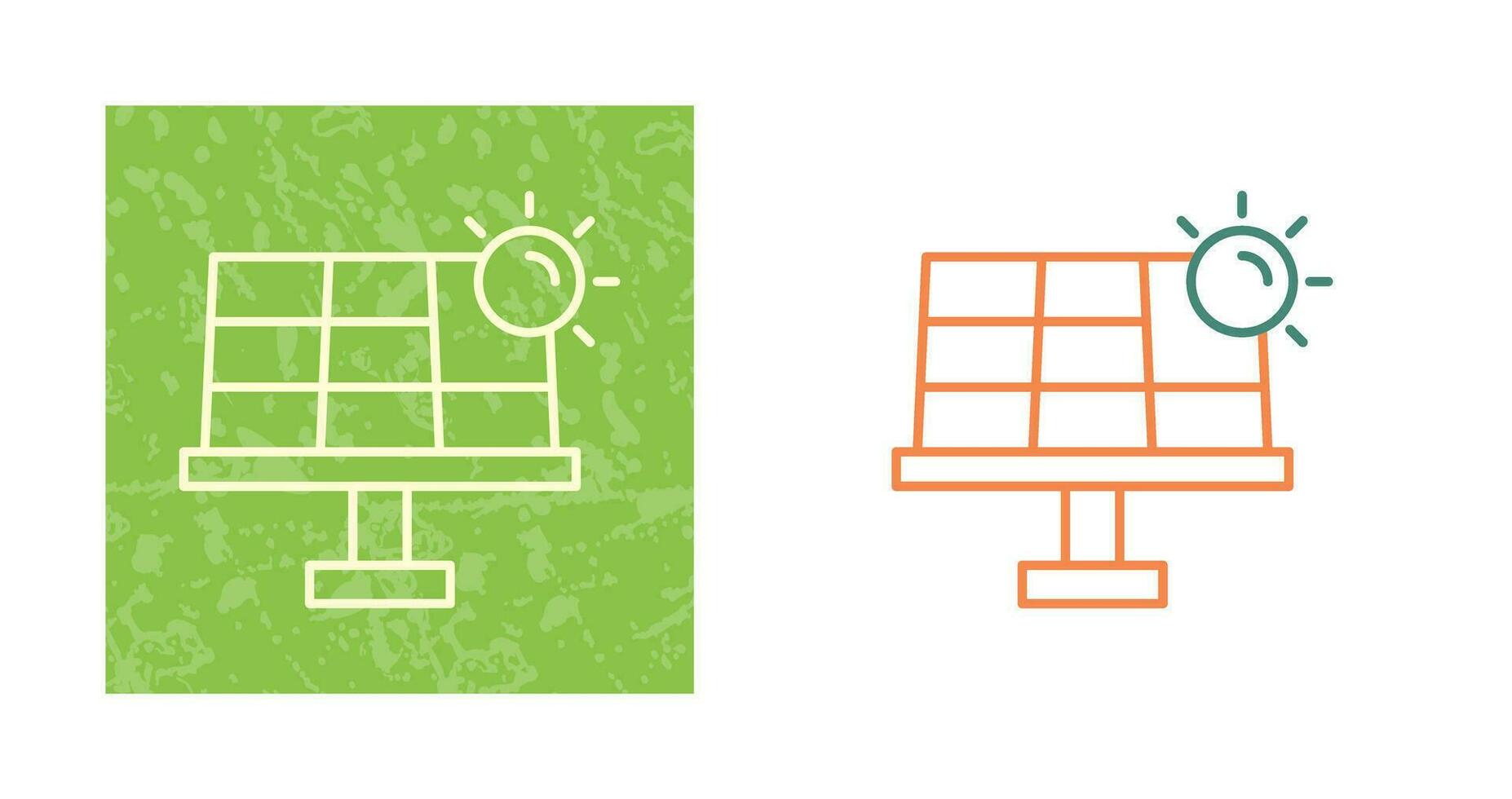 zonne-energie vector pictogram