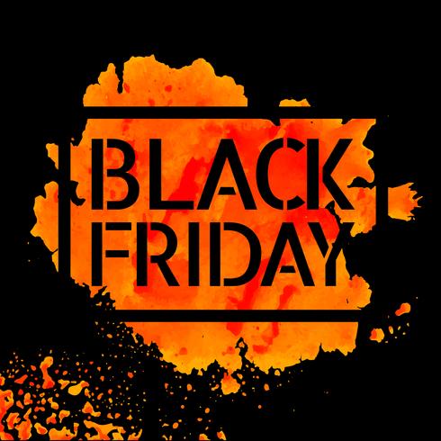 Black Friday-verkoopafficheontwerp vector