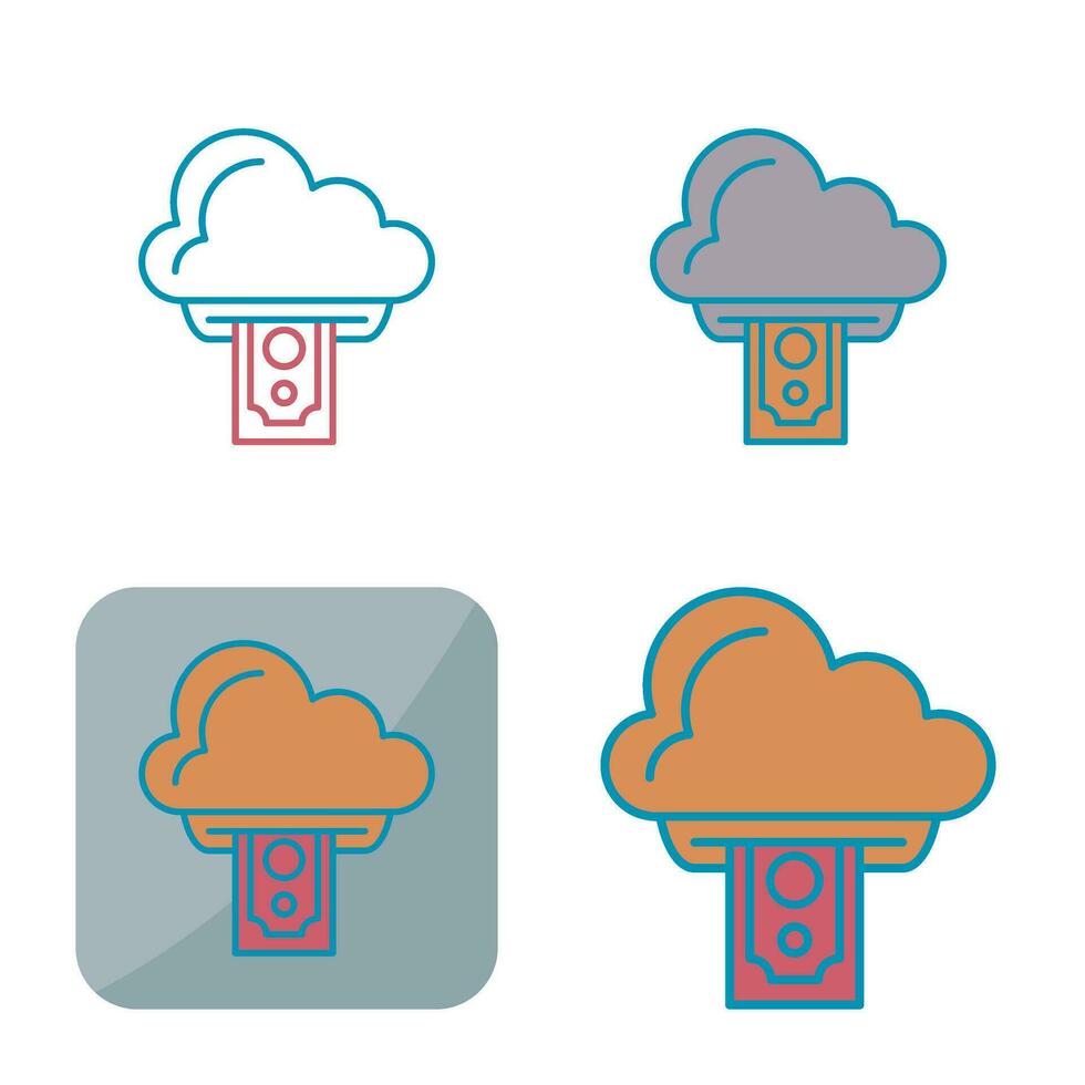 cloud computing vector icon