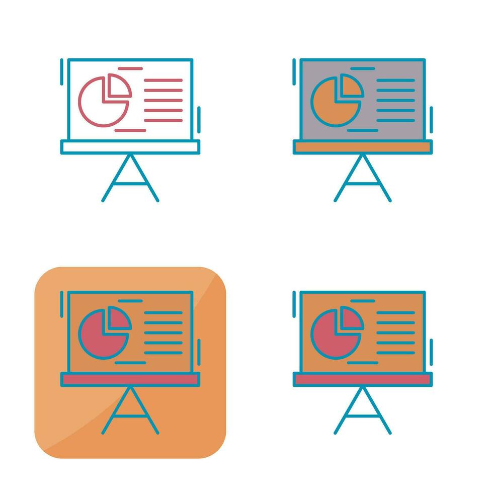 cirkeldiagram vector pictogram