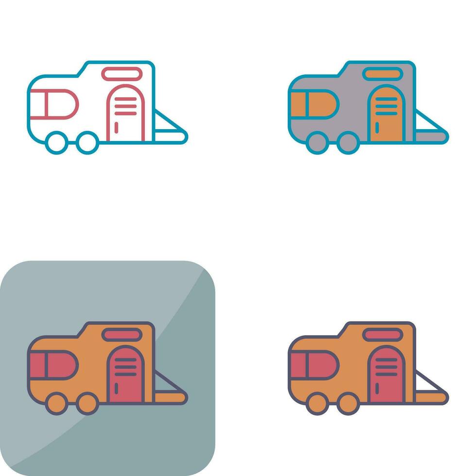 caravan vector pictogram