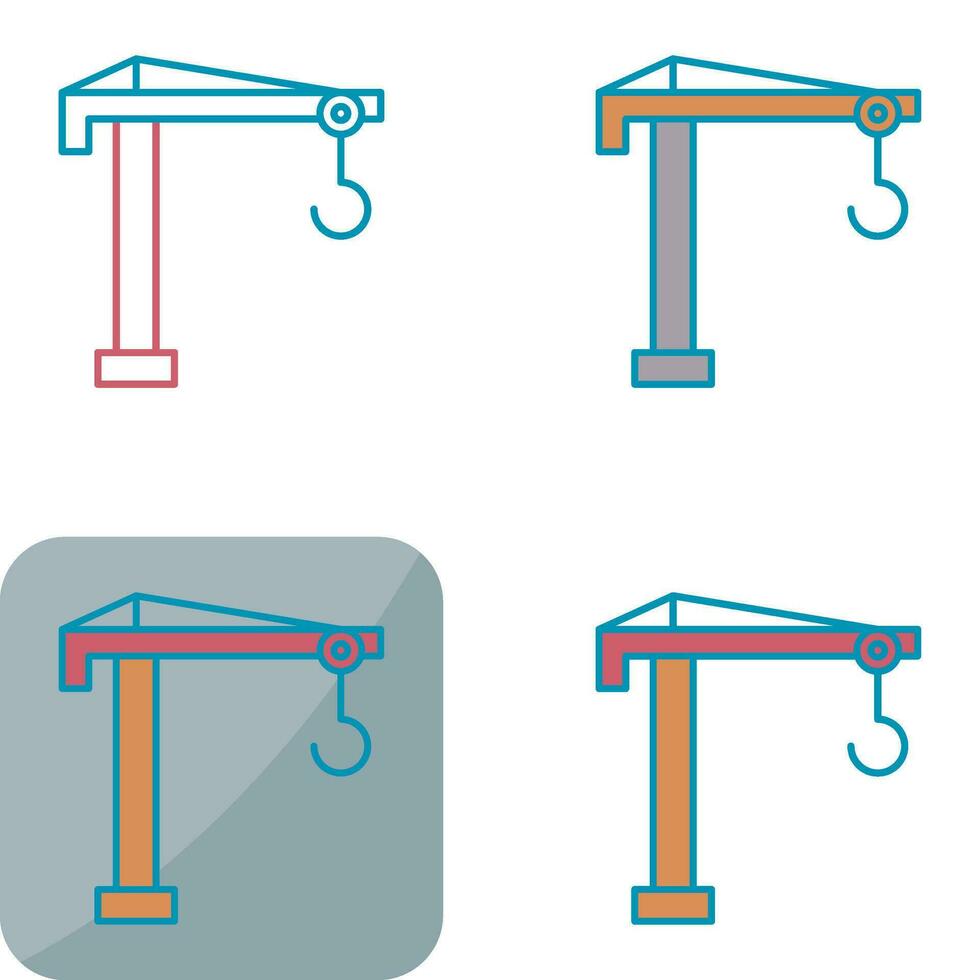 kraan vector pictogram