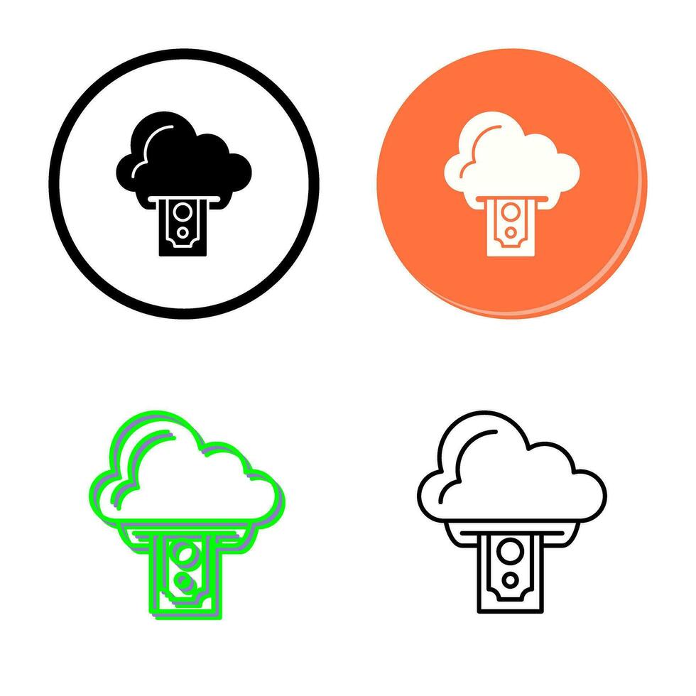 cloud computing vector icon