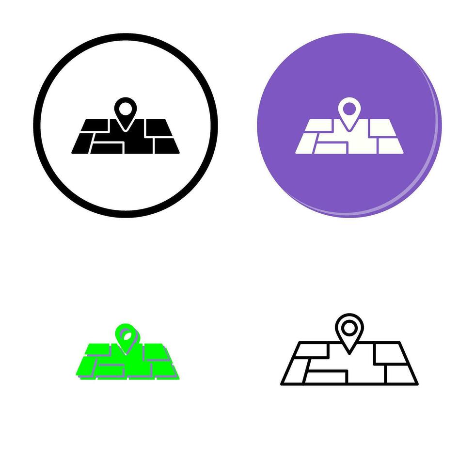 kaart vector pictogram