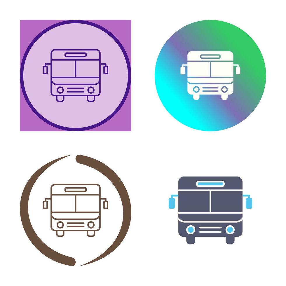 bus vector pictogram