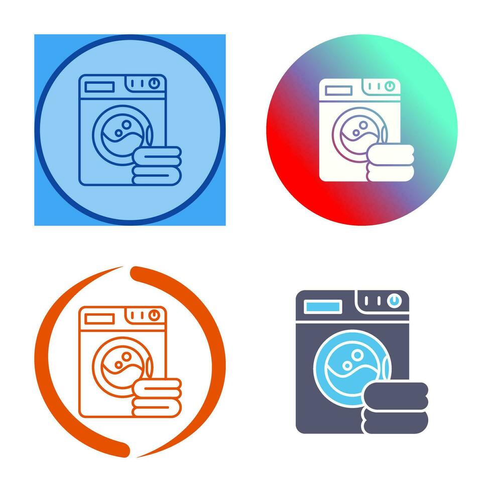 wasmachine vector pictogram